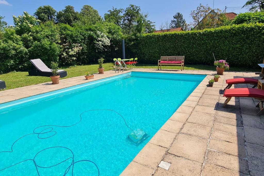 Apartamento Alsace Bas-Rhin Logis Independant Avec Piscine Privee Alteckendorf Exterior foto
