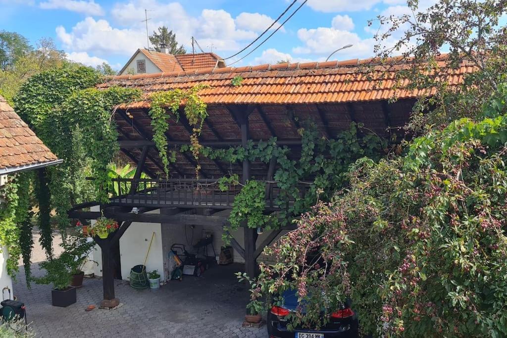 Apartamento Alsace Bas-Rhin Logis Independant Avec Piscine Privee Alteckendorf Exterior foto